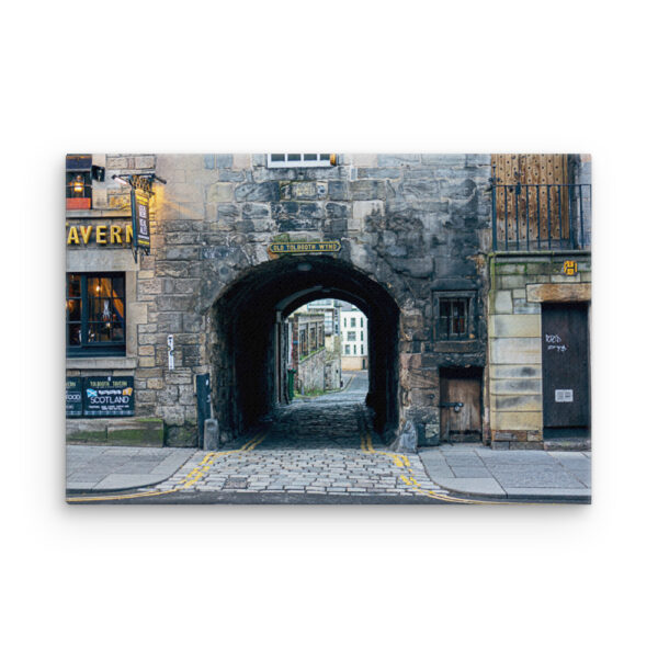 Tolbooth Tavern Scotland Canvas Wall Art - Image 2