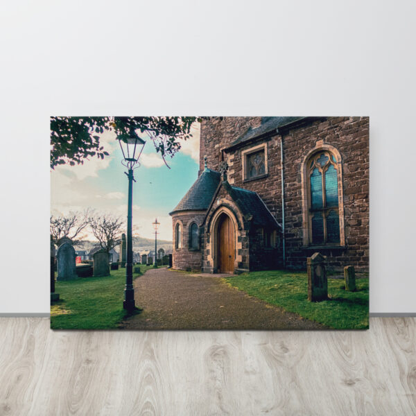 Inverness Chapel At Sunset Canvas Wall Art - Image 2