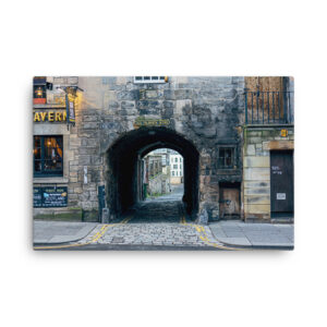 Tolbooth Tavern Scotland Canvas Wall Art
