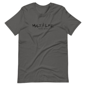 Malt Life - Black Logo Tee