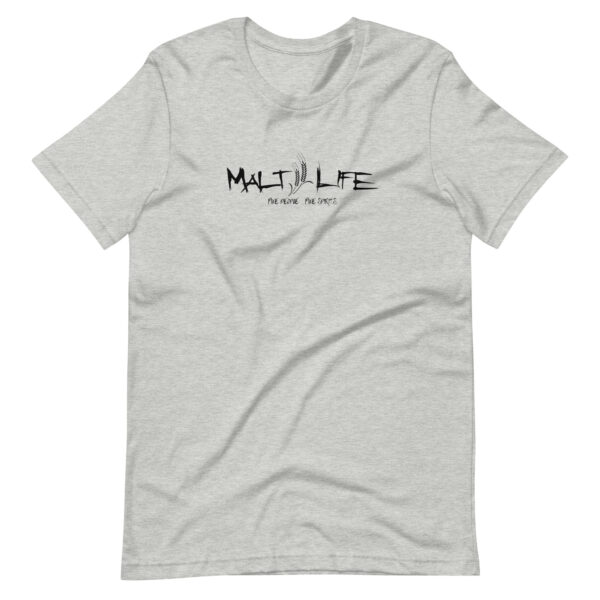 Malt Life - Black Logo Tee - Image 7