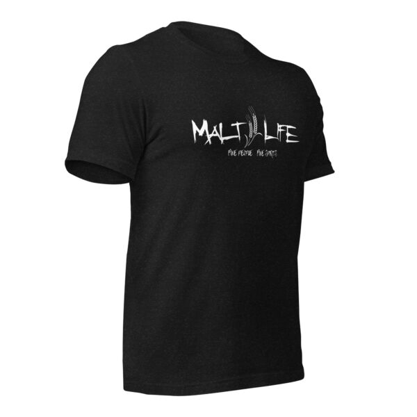 Malt Life - White Logo Tee - Image 3