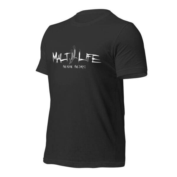 Malt Life - White Logo Tee - Image 7
