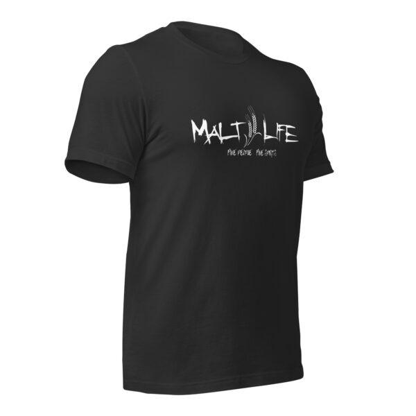 Malt Life - White Logo Tee - Image 8