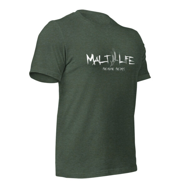 Malt Life - White Logo Tee - Image 15