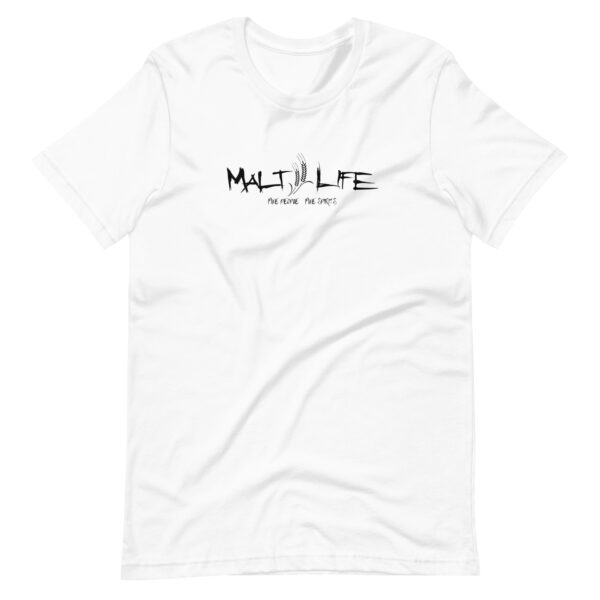 Malt Life - Black Logo Tee - Image 13